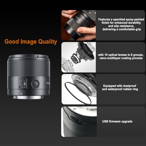 Image of YONGNUO AF 35mm F1.8 Auto Focus Lens for Sony E-Mount APS-C