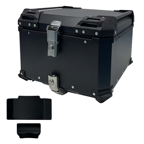 【55L 大容量】バイク リアボックス トップケース パニアケース...