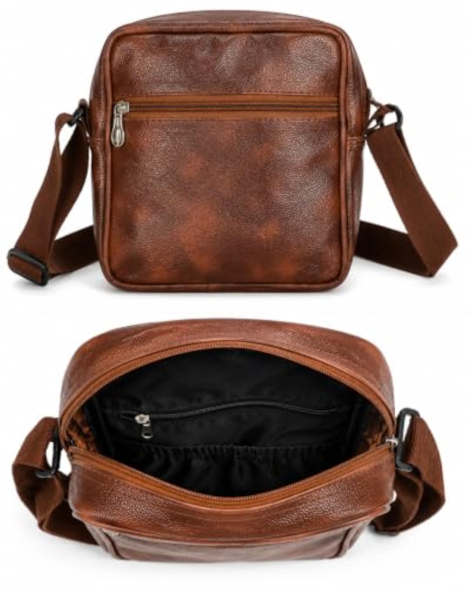 Premium Rexine Sling Bag for Men & Women