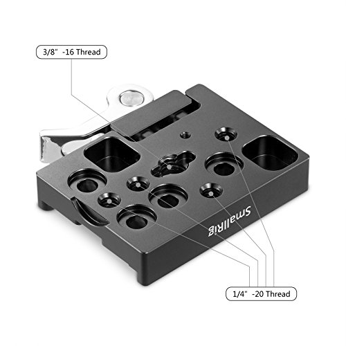 Image of SmallRig Quick Release Clamp (Compatible with Arca-Type Compatible) - 2143