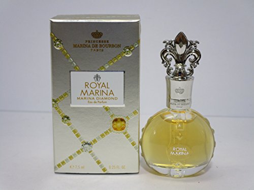 PRINCESSE MARINA DE BOURBON ROYAL MARINA DIAMOND Eau De Parfum Splash FOR WOMEN 0.25 Oz / 7.5 ml BRAND NEW ITEM IN BOX