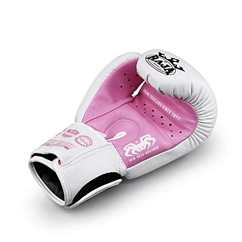 Formazione Guanti Fighting (Tessuto di Fibra), Pugilato Sport Muay Thai Karate Formazione, per Sparring, Muay Thai, Heavy Duty Sacco per Il Pugilato (8 Once 10 Once 12 Once),Blu,12oz