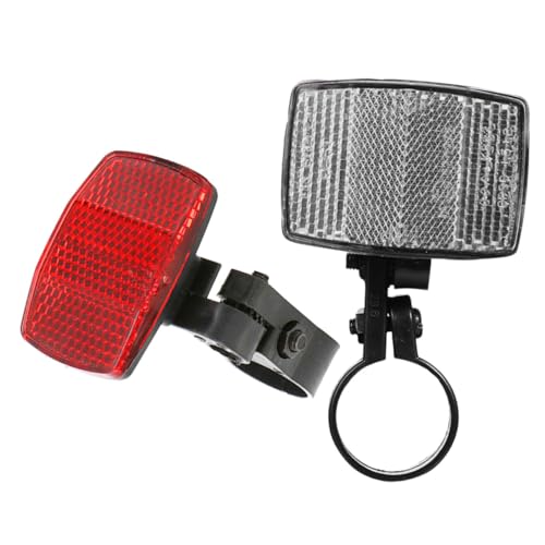 Balacoo Cycle Reflective Pieces 2 Pcs Bike Reflectors Reflective Tape for Bicycles Night Cycling Reflectors Cycle Safety Lamp