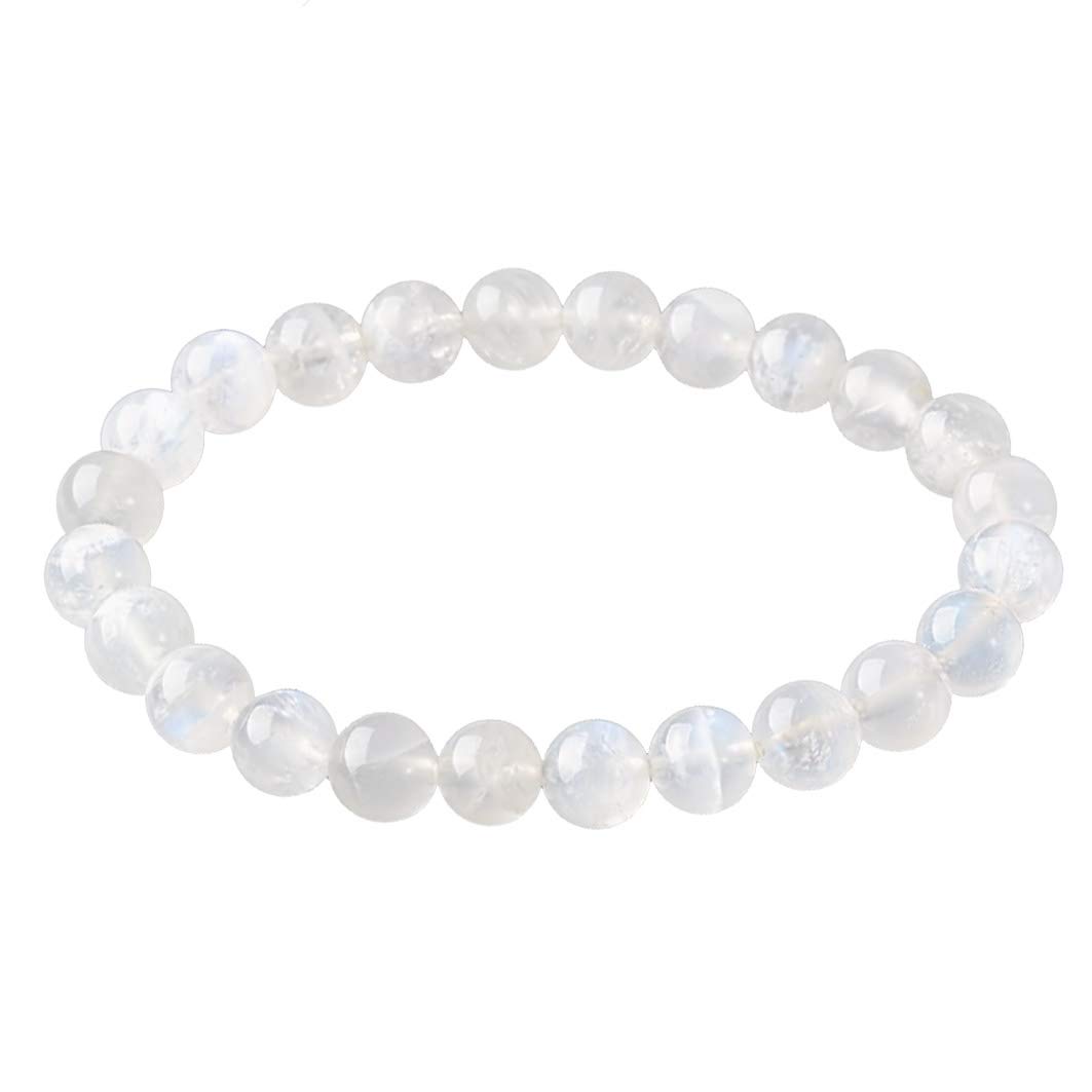 SIMPLÍ BASICSIMPLÍ BASIC Natural Healing Gemstone Bracelet 8mm Beads, Womens & Mens, Inc Gift Box