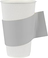 Vista 13 de Restaurantware -Solo mangas: Restpresso - Fundas para café caliente con asa, 50 fundas desechables para tazas - Las tazas se venden por separado, se