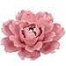 VOSAREA 3D Keramik Blumen Wanddeko, Pfingstrose Blumen Skulptur Wandkunst Deko Wohnzimmer Modern Keramikblumen Hängende Dekoration, 7cm Mode im günstig Kaufen-VOSAREA 3D Keramik Blumen Wanddeko, Pfingstrose Blumen Skulptur Wandkunst Deko Wohnzimmer Modern Keramikblumen Hängende Dekoration, 7cm