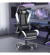 Valor X USA Vector I Ergonomic Gaming & Computer Chair in Premium PU Leather | Dual Massager Back...