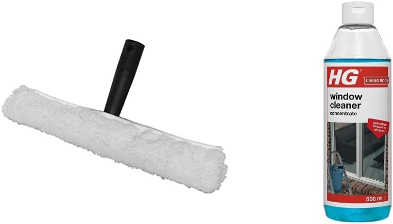 Jantex CC939 Window Washer Applicator & HG Window Cleaner, Professional Super Concentrated Formula, Clean Streak-Free Shine, Used by Professional Window Cleaners (500ml) - 297050106