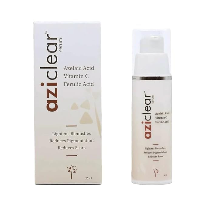 MBP Beauty Store Azeclear serum with Azelaic Acid, Vitamin C and Ferulic Acid for reducing