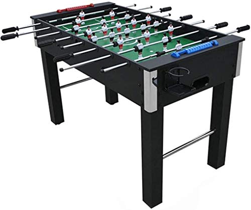 Samnuerly Premium Furniture Kickertisch, Kickertisch, Tischkicker mit Stabiler Beinkonstruktion, Fußballspiel für Kinder und Erwachsene mit ergonomischen Griffen, analoges Scoring (C)