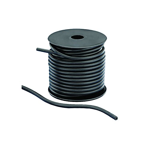 Pine Ridge Silicone Peep Tubing Black 50 ft.
