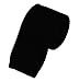 Soophen Vintage Smart Casual Men's 2" Skinny Knit Tie - Black