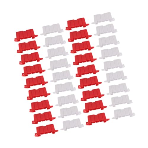 Abaodam 100 Piezas Pista de Valla de Juego Accesorios de Coche RC Accesorios para Pistas de Accesorios RC Valla de tráfico barricadas Juguetes Abdominales