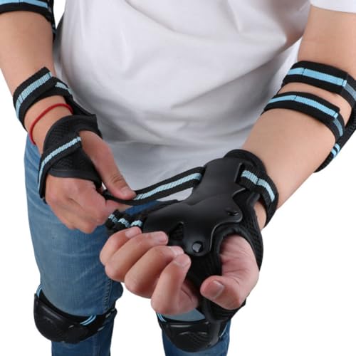 Rodilleras para evitar raspaduras y lesiones set de coderas con protección de manos L 3
