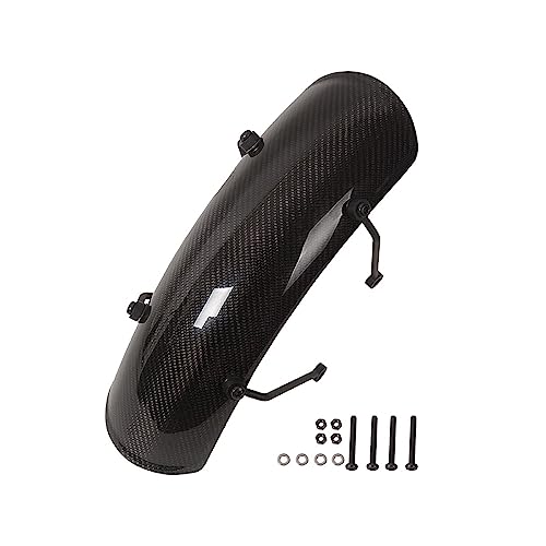 PNESHGTT Guardabarros Delantero de Fibra de Carbono Brillante for Motocicleta, Compatible con BMW R80, R85, R90, R90S y R100.