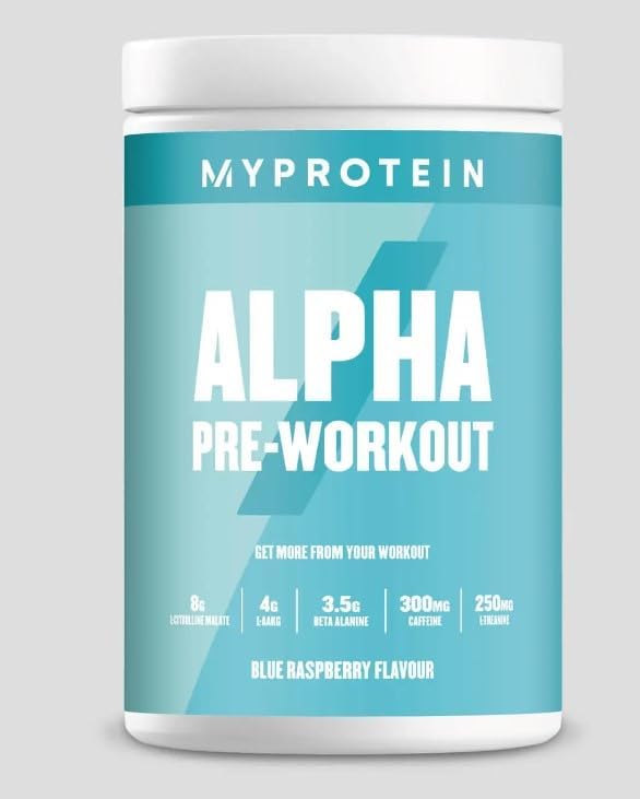 Myprotein Alpha PreWorkout, Blue Raspberry, 600 g (CEE
