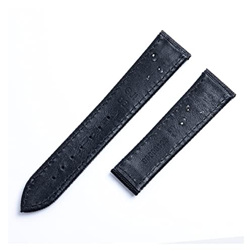 Bracelet de montre 22mm Omega Aqua Terra tissu nylon noir - 6