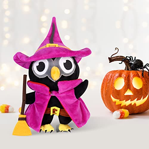 Halloween Plush Stuffed Animal Owl Stuffed Animal Plush Halloween Owl Stuffed Animal Halloween Stuffed Toys Decoration For Table/Halloween/Window/Present Box/Gift,8Inch #TOP3