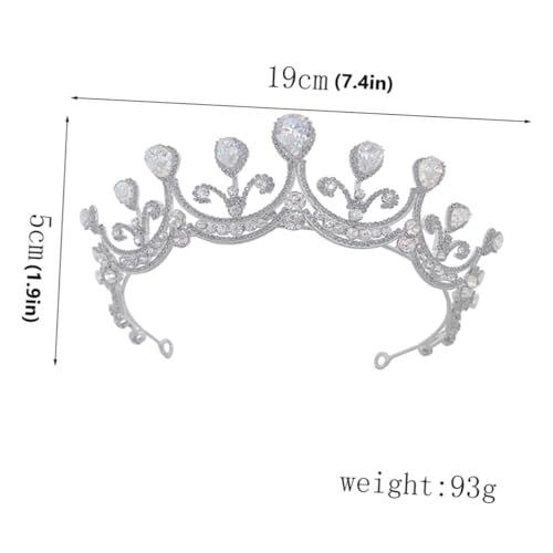 Présent pour fête et accessoire de mariage : offrez cette couronne en strass unique