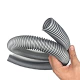 Leluo 2 Meter langer 32-mm-Staubsaugerschlauch, passend for 15- und 30-Liter-Modelle, for Industrie- und Zentralstaubsauger, Zubehör Flexibilität