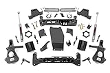 Rough Country 7' Lift Kit with Strut Spacers & N3 Rear Shocks for Chevy Silverado & GMC Sierra 1500 (2014-2018 w/Stock Cast Alu or Stamped Steel Control Arms)