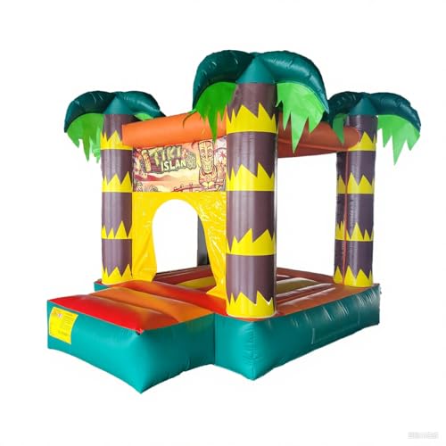 Castillo inflable comercial inflable de PVC, cama de salto grande comercial para niños, para boda, regalo de cumpleaños, 8 x 8 x 10 pies