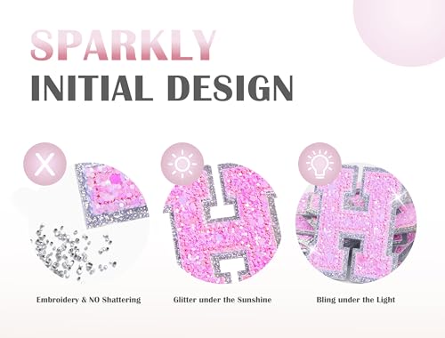 Image of COSHAYSOO Initial Letter Fanny Pack for Girls Personalized Christmas Birthday Gifts for 6 7 8 9 10 11 12 Year Old Teen Girl, Girly Fashion Crossbody Purse Belt Bag Preteen Tween Trendy Stuff Pink S