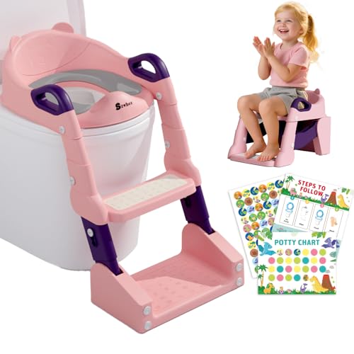 3-in-1 Potty Training Toilet Seat with Step Stool