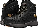 Dr. Martens Calamus Non-Metallic Electrical Hazard Composite Toe 7-Eye Boot Black Ballistic Mesh UK 9 (US Men's 10, US Women's 11)