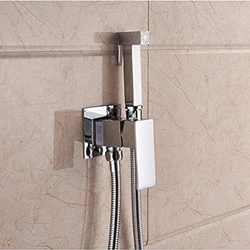 Pomme de douche carrée et mitigeur contre les fuites d'eau - 2