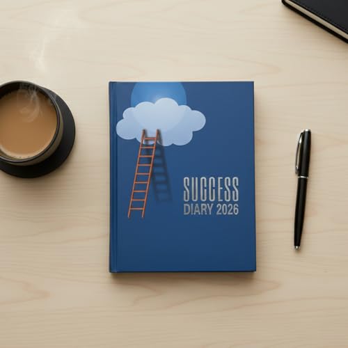 Image of TULMAN Yearly Organizer 2026 Diary, B5 Size (23 x 18 cm) Hardbound Planner with premium Design, Daily Writing Journal, Office & Study Organizer, Perfect for Students, Professionals (1, Blue)