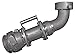 Dixon ATC40ASSAPI Aluminum Tank Car Assembly with API Adapter, 5" Swivel Nut, 4"