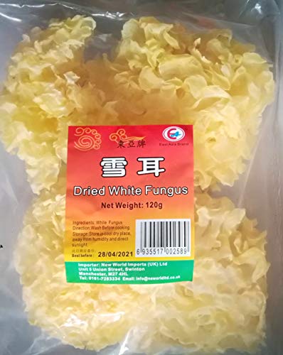 East Asia Dried White Fungus 120g