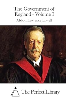 Paperback The Government of England - Volume I Book