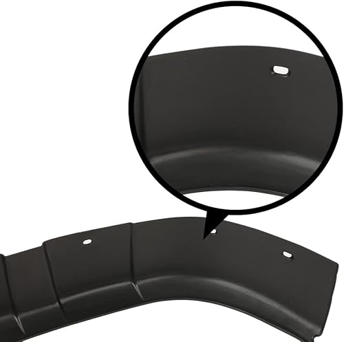 Miniatura 8 de Guardabarros moldeados con solapas de barro compatibles con Chevy Colorado 2015-2021 sin guardabarros, juego de 4 piezas