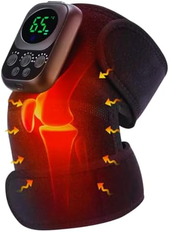Joelheira De Aquecimento Elétrico, Massagem De Vibração, Articula...