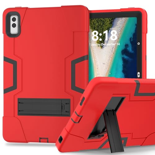 Coque antichoc Lenovo Tab M10 5G avec angles renforcés rouge