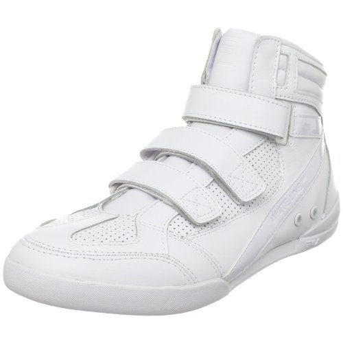 Fila Mens Hi Class Mid Triple Strap Sneaker, Red, 8