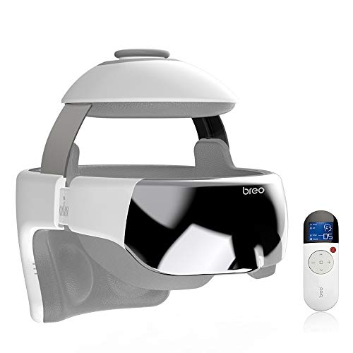 Breo iDream3 Rechargeable Head Massager with Air Pressure Acupoint Massage Cordless Massager for Stress Relief Better Sleep