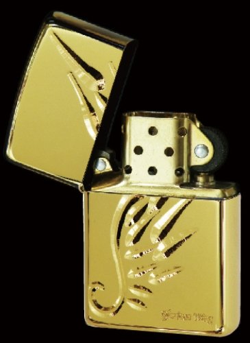 Amazon.co.jp: ZIPPO ライター アーマー V-WING ゴールドタンク