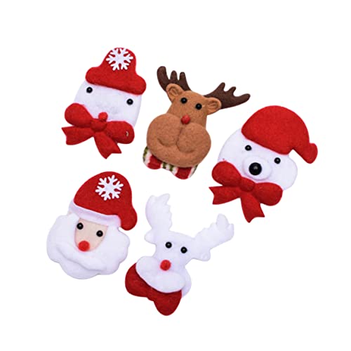 NAMOARLY Funny Christmas Pens Set Led Luminous Santa Claus Writing Instruments Party Favor Novelty Item Random Color