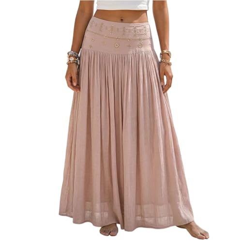 Jupes longues d'été pour femme chic et fluide pour vos tenues de plage