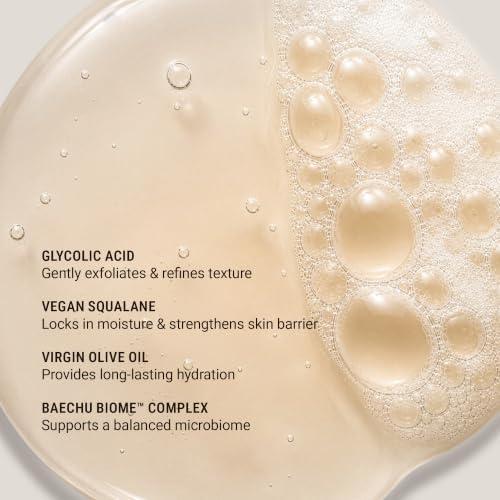VOESH Glycolic Acid Body Wash, Exfoliating Body Cleanser, Fragrance-Free - 3