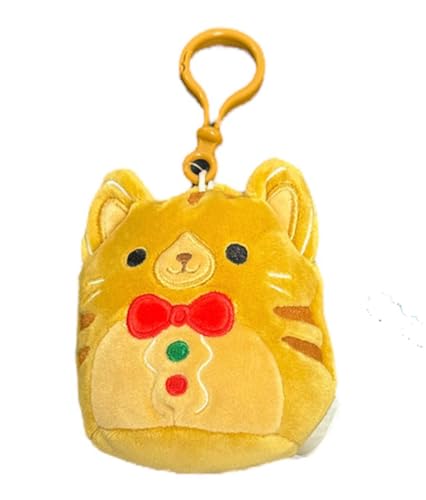 Squishmallows Official KellyToy Christmas 2023 Holiday Clip-on 3.5-inch Plush (Jones