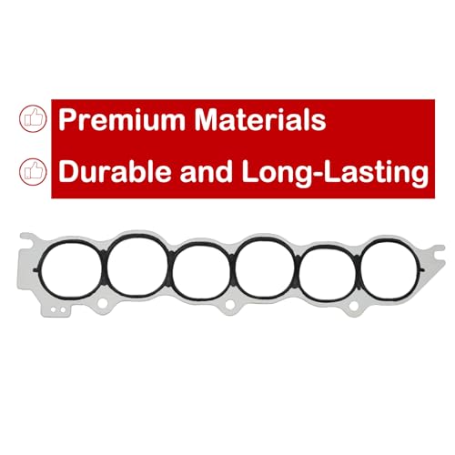 Image of Engine Cylinder Valve Cover Gasket Set Replace VS50608R MS96471 MS20327 Compatible with Nissan Altima Maxima Murano Quest Infiniti I35 3.5L V6 Upper Fuel Injection Plenum Gasket Set