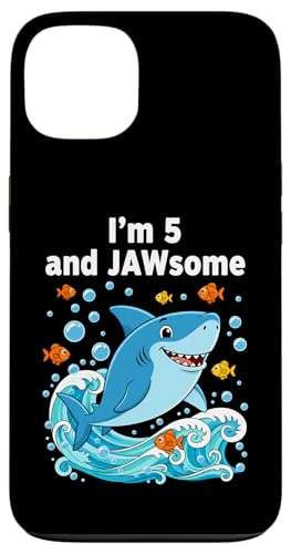 I'm 5 and Jawsome Shark 5΂̒a qp X}zP[X iPhone 13 p