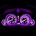 Partsam T10 194 2825 LED Light Bulb 168 LED Bulbs Bright Instrument Panel Gauge Cluster Dashboard LED Light Bulbs Set 10Pcs-Purple
