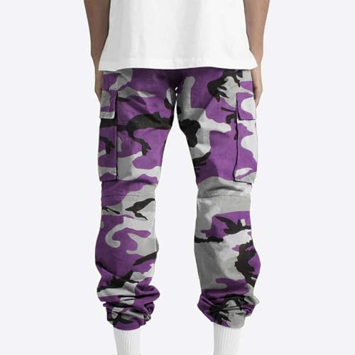 Camo Cargo Pants for n, ns Hiking Cargo Pants, Baggy, Fall Casual Trendy 2025, Camouflage Work Pants for n3