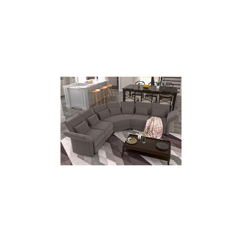 Buy LLappuil Modular Sectional Sofa Couch Velvet Oversized Recliner