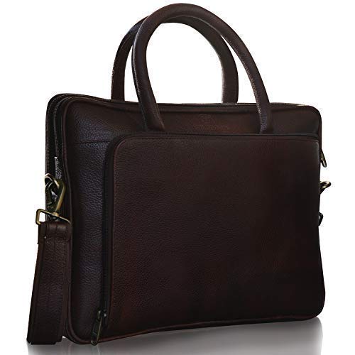 pure leather laptop bags online